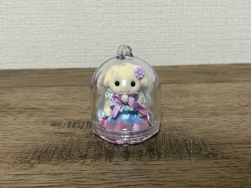 筆者撮影（セリア、カプセルキーホルダードーム型）