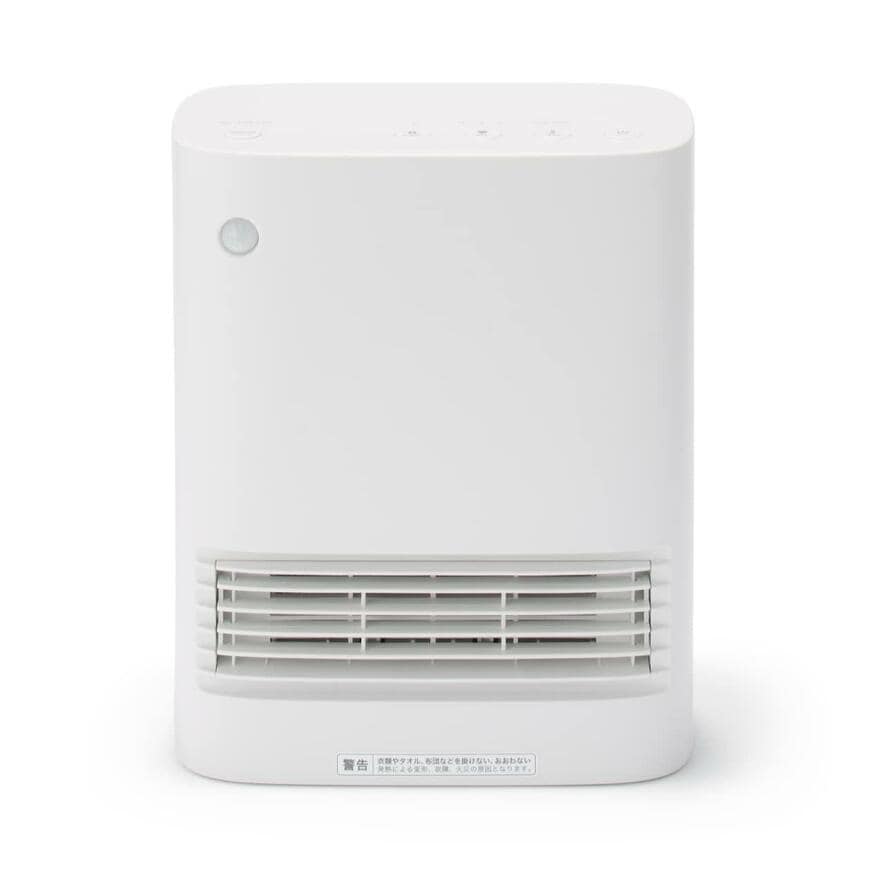 出所：無印良品 温風がすぐに出る　セラミックファンヒーター