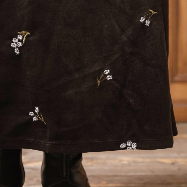 出所：しまむらパーク レディース　ベロアキャミワンピース(Taiyou)