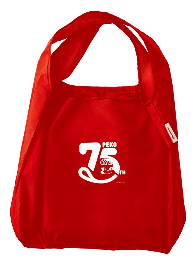 株式会社不二家 ペコちゃんエコバッグ(ペコ75thデザイン)