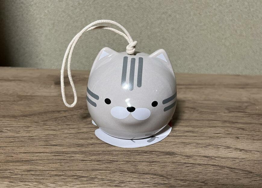 ダイソー、陶器風鈴（アニマル）画像