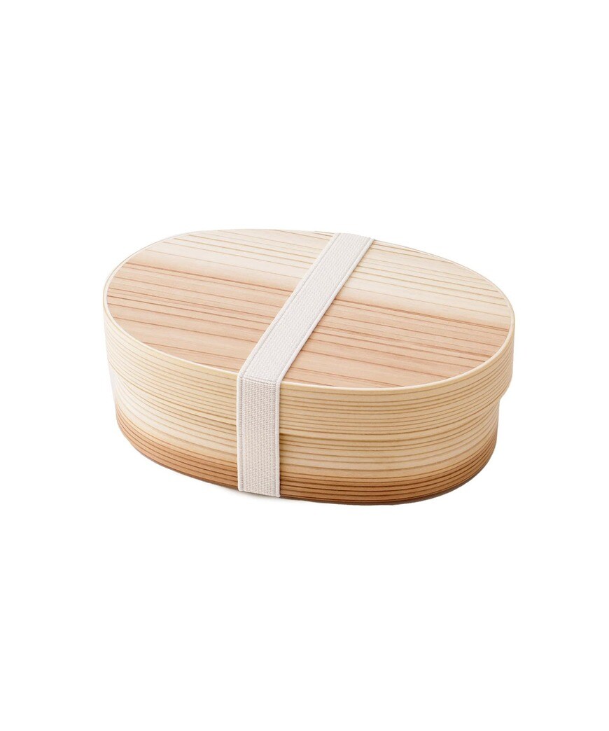 3COINS公式 曲げわっぱ楕円型の画像