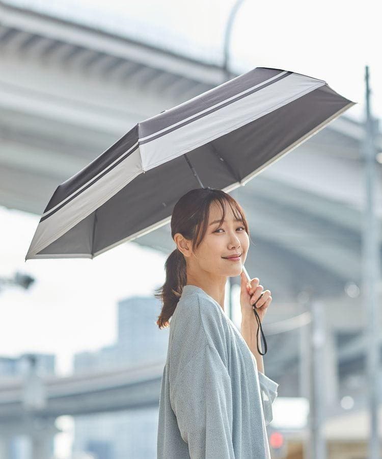 ハニーズ、晴雨兼用折り畳み傘使用例画像
