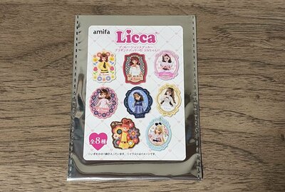 筆者撮影（キャンドゥ、デコレーションステッカー ブラインドパッケージ リカちゃん）