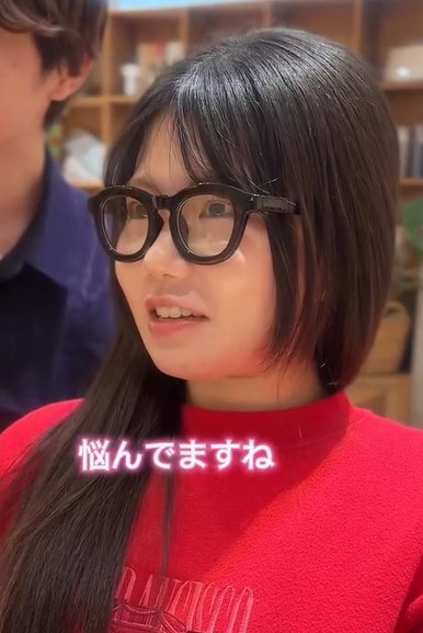 切りたいけれど似合うか悩んでいるとのこと