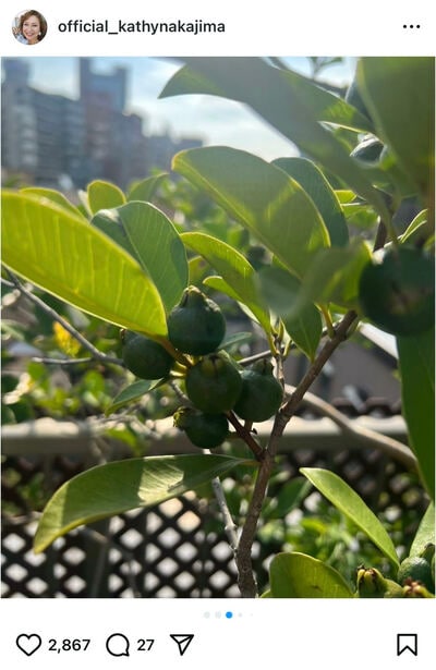 キャシー中島のInstagram投稿