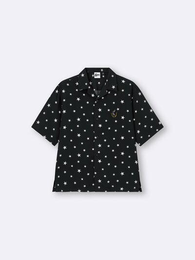 オープンカラーシャツ(5分袖) ジョジョの奇妙な冒険