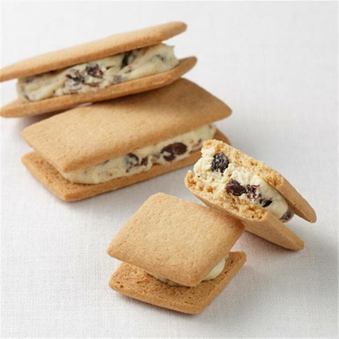 ビスケットはバタークリーム&レーズンとの相性抜群