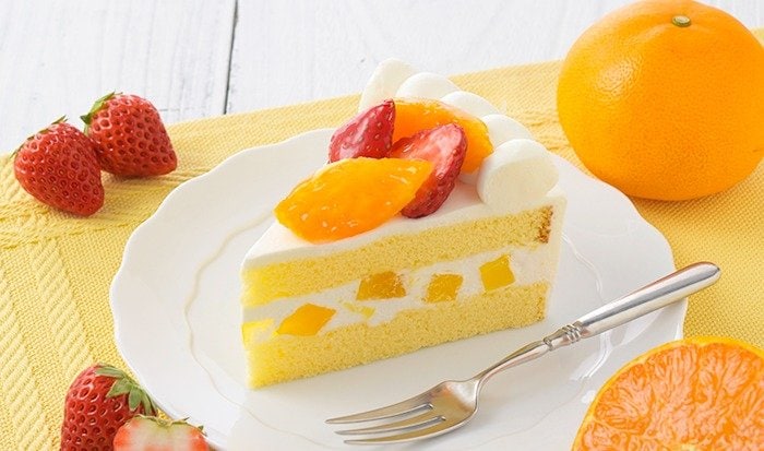 「せとかと紅ほっぺ苺のショート（604円）」