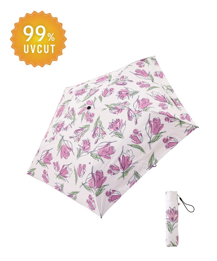 かわいいチューリップ柄がポイント