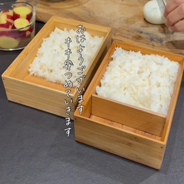 50代主婦が夫に作る「愛情弁当」がたまらない…　ボリューム満点の「トンテキ弁当」が最高すぎる