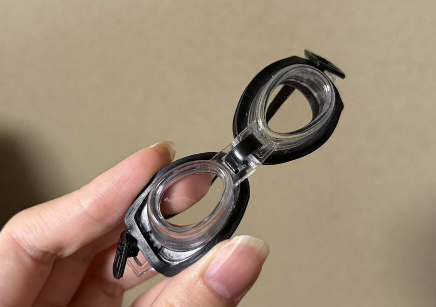 筆者撮影（セリア、ぬいぐるみ用ゴーグル）