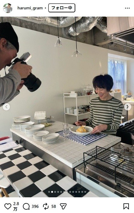 出所：栗原はるみのInstagram（＠harumi_gram） 参照日：2026年4月2日