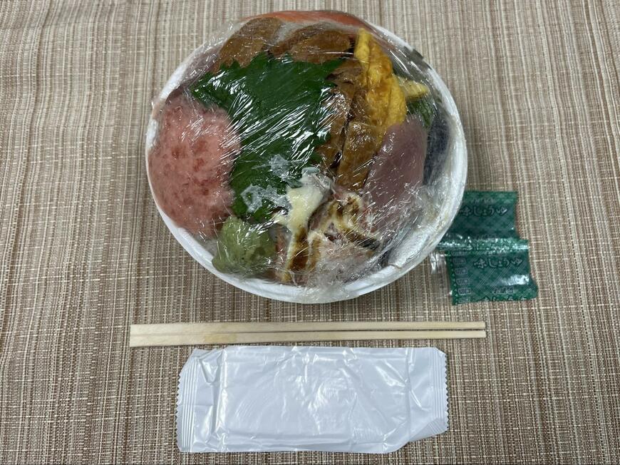 ラップをかけないとこぼれ落ちてしまう！