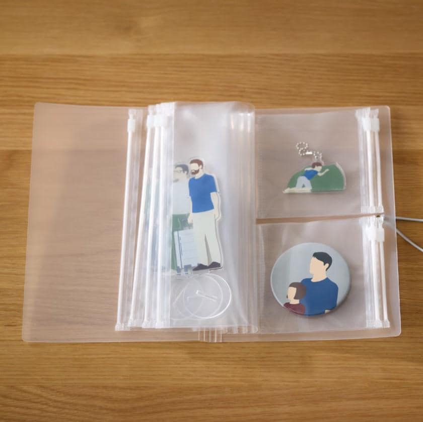 無印良品、スライダー付かさばらないポケットホルダーの画像