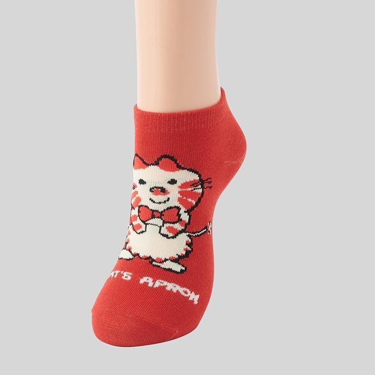 しまむら、レディース　6足組ソックス（シモジマ）商品画像