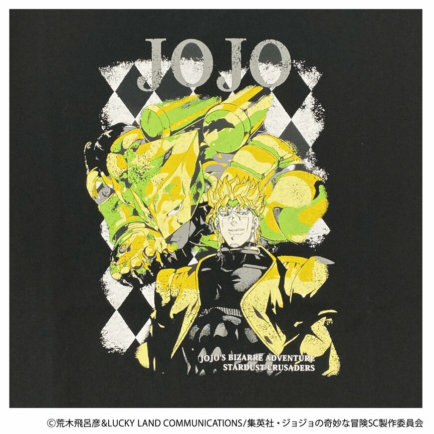イオンのダブルフォーカス『ジョジョの奇妙な冒険』限定T半袖Tシャツ画像