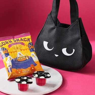 猫好き必見！」698円のハロウィン限定『黒猫バッグ＆巾着』が登場！お