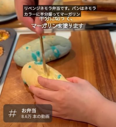 ネモフィラ弁当を作ります