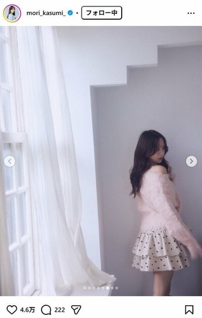 森香澄のInstagram投稿