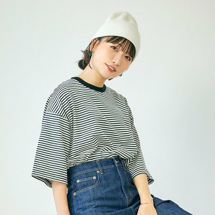 しまむら公式　レディース　プルオーバー（桃）