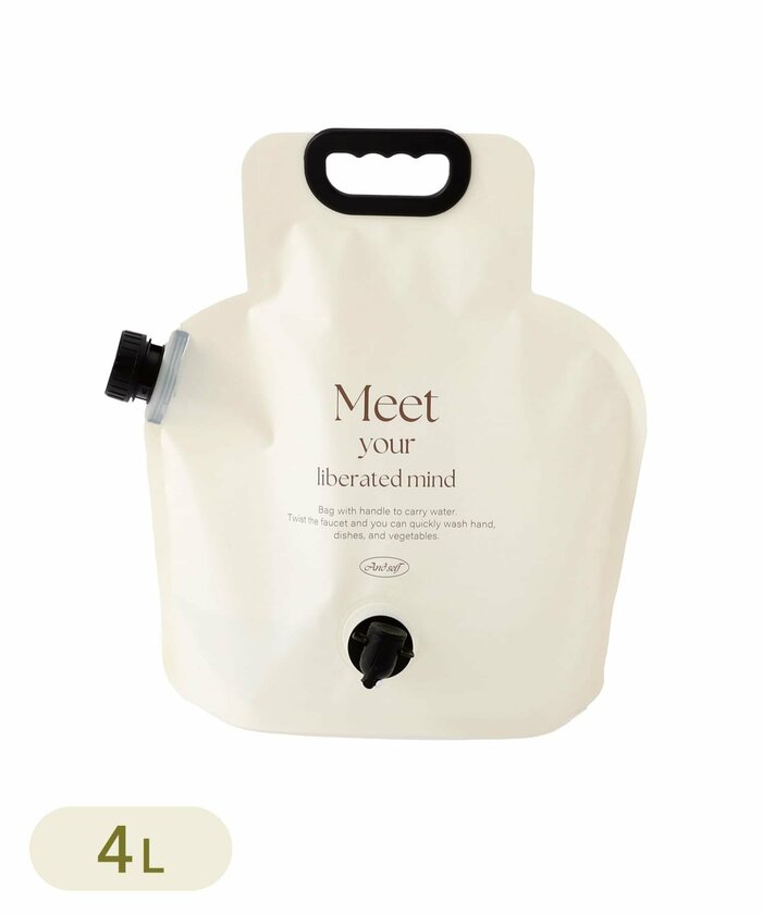 ウォーターバッグ:4L/Go to camp 330円(税込)
