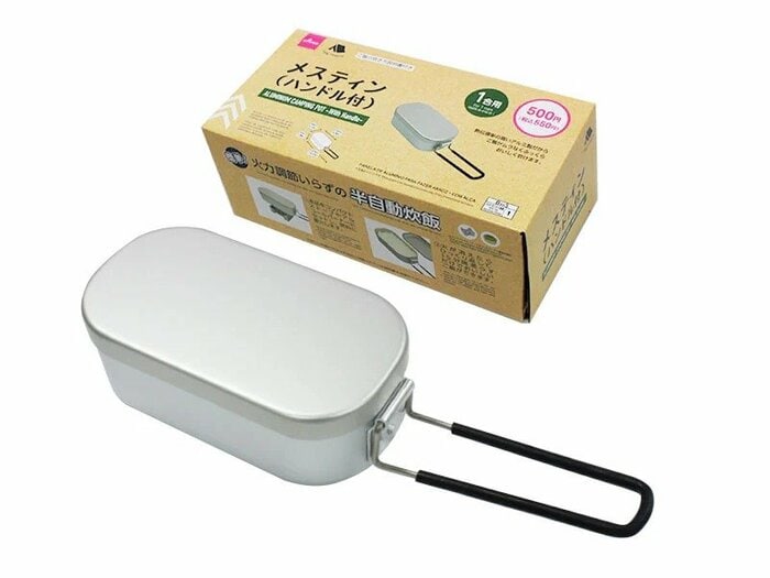 ハンドル付きの「メスティン（550円）」