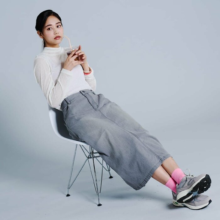 2wayストレッチ素材なので、動きやすさも抜群