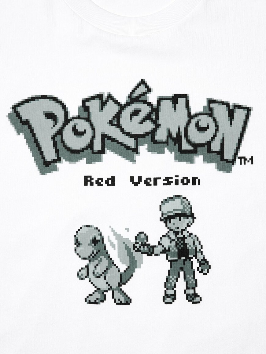 出所：ユニクロ公式　ポケモン UT　00 WHITE
