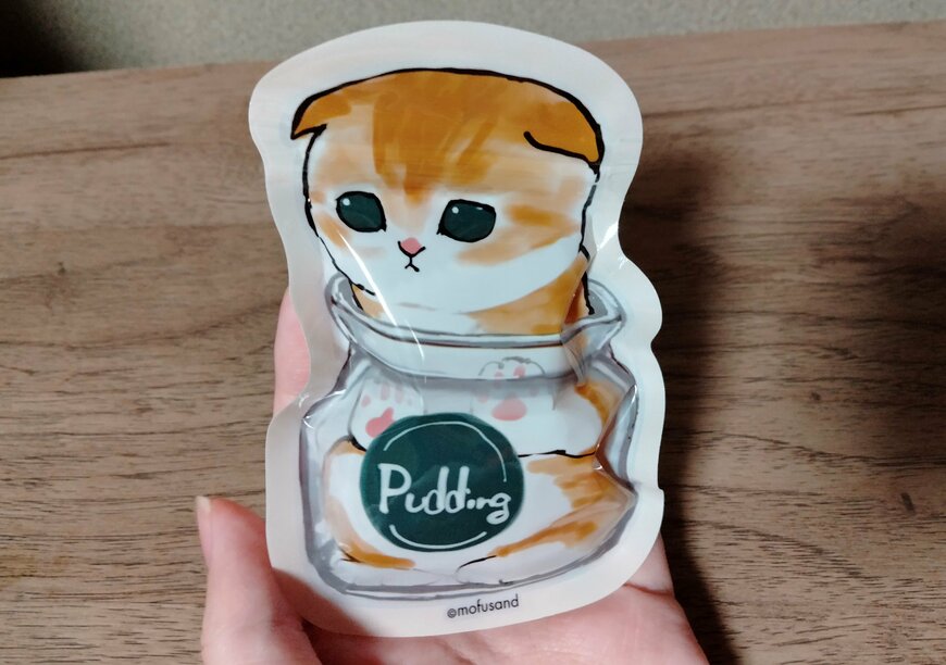 筆者撮影（セリア、mofusand　ダイカットジッパー袋 5P）