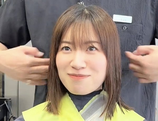 【大変身】「スッキリさせたい」女性が〈12年ぶり〉のショートボブに挑戦したら…仕上がりに笑顔こぼれる