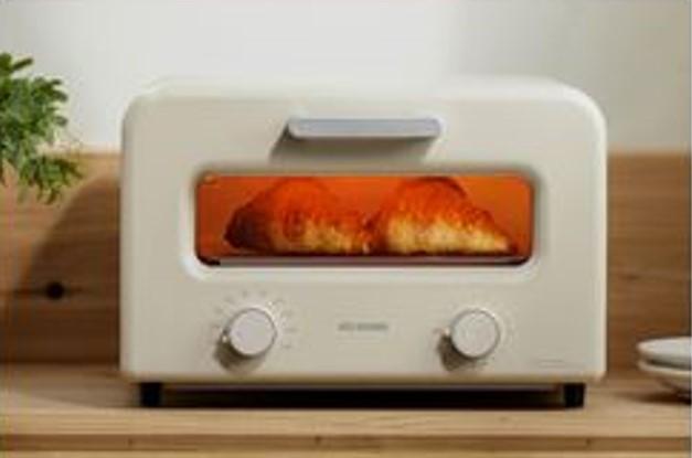 出所：アイリスオーヤマ株式会社『カーボンヒーターを当社トースターで初搭載「スチームカーボントースター」新発売』