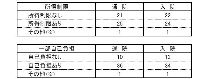 出所：こども家庭庁「こども医療費に対する援助の実施状況」
