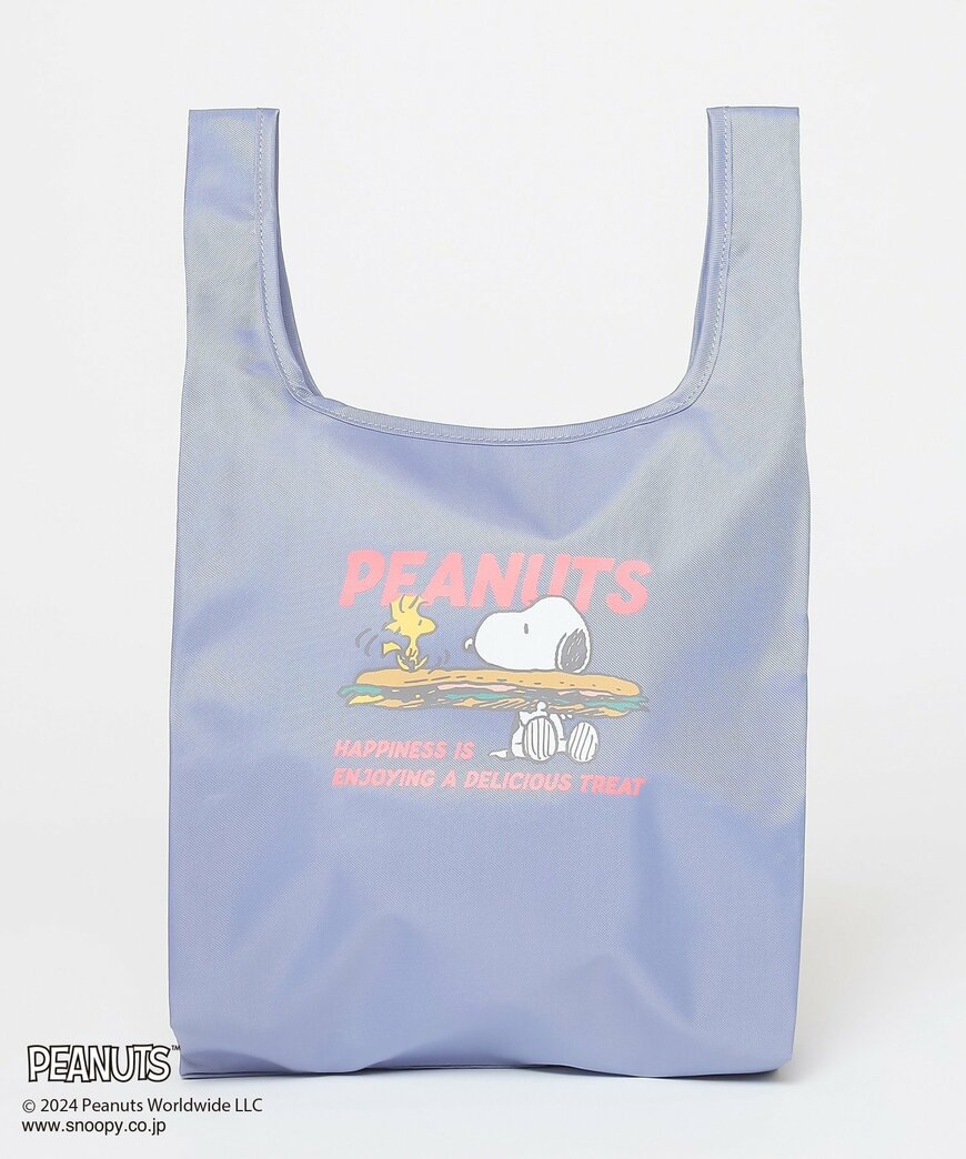 ハニーズ公式　スヌーピー／お弁当バッグ ブルー