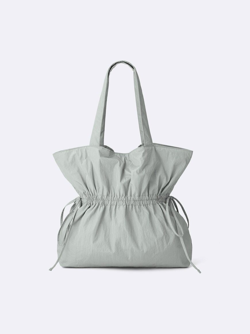 GU公式 ギャザートートバッグ+E 画像