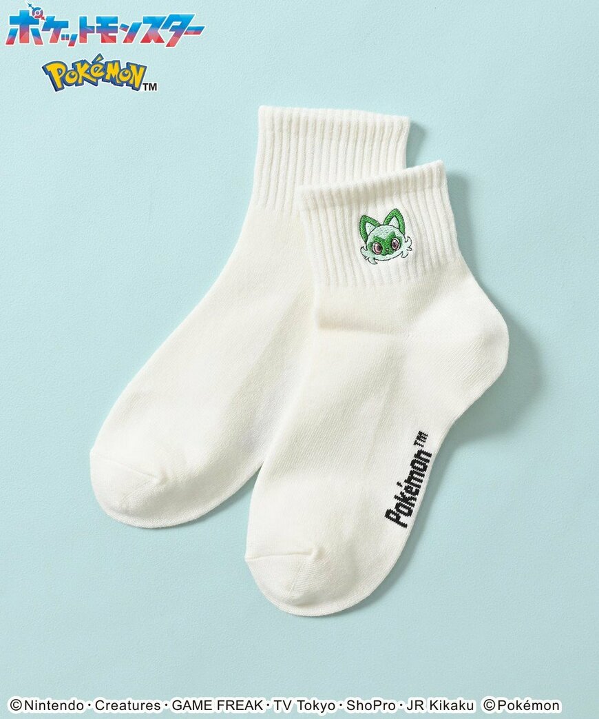 ポケモン/ソックス(白)